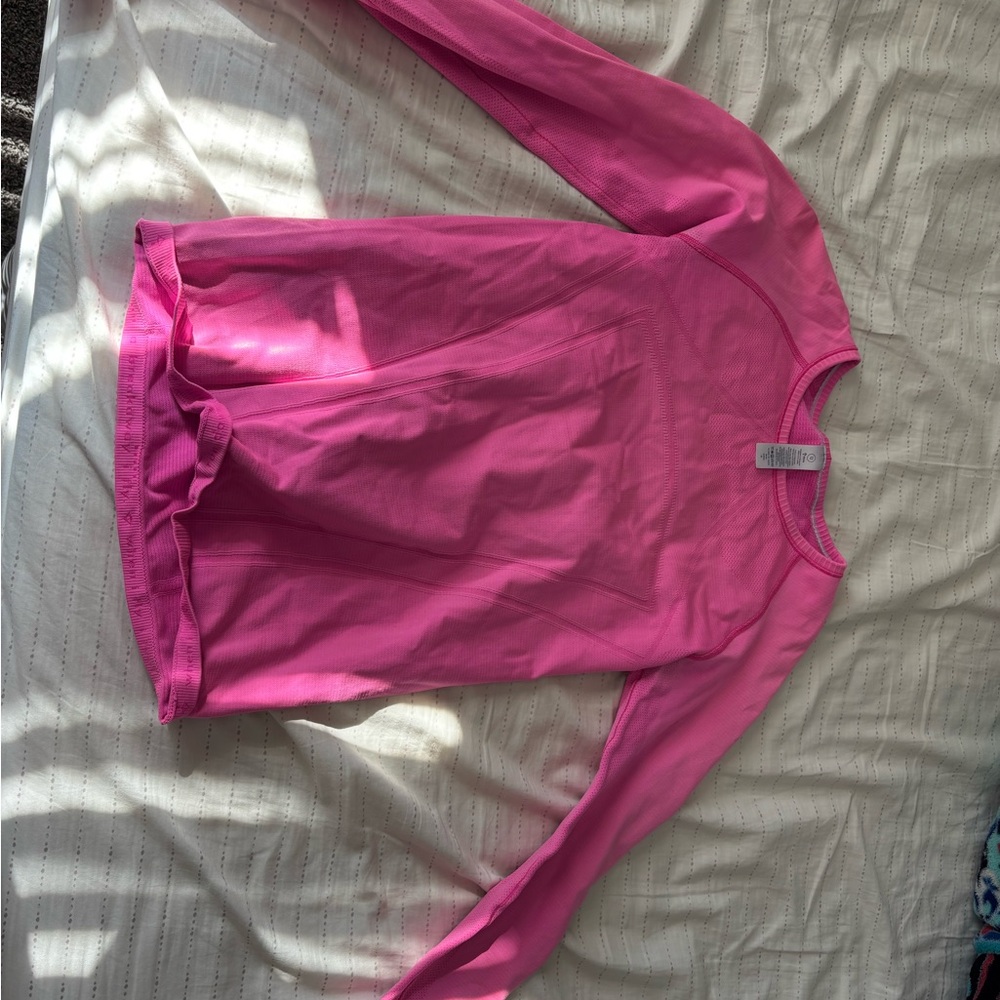 Ivivva Bright Pink Long Sleeve Shirt